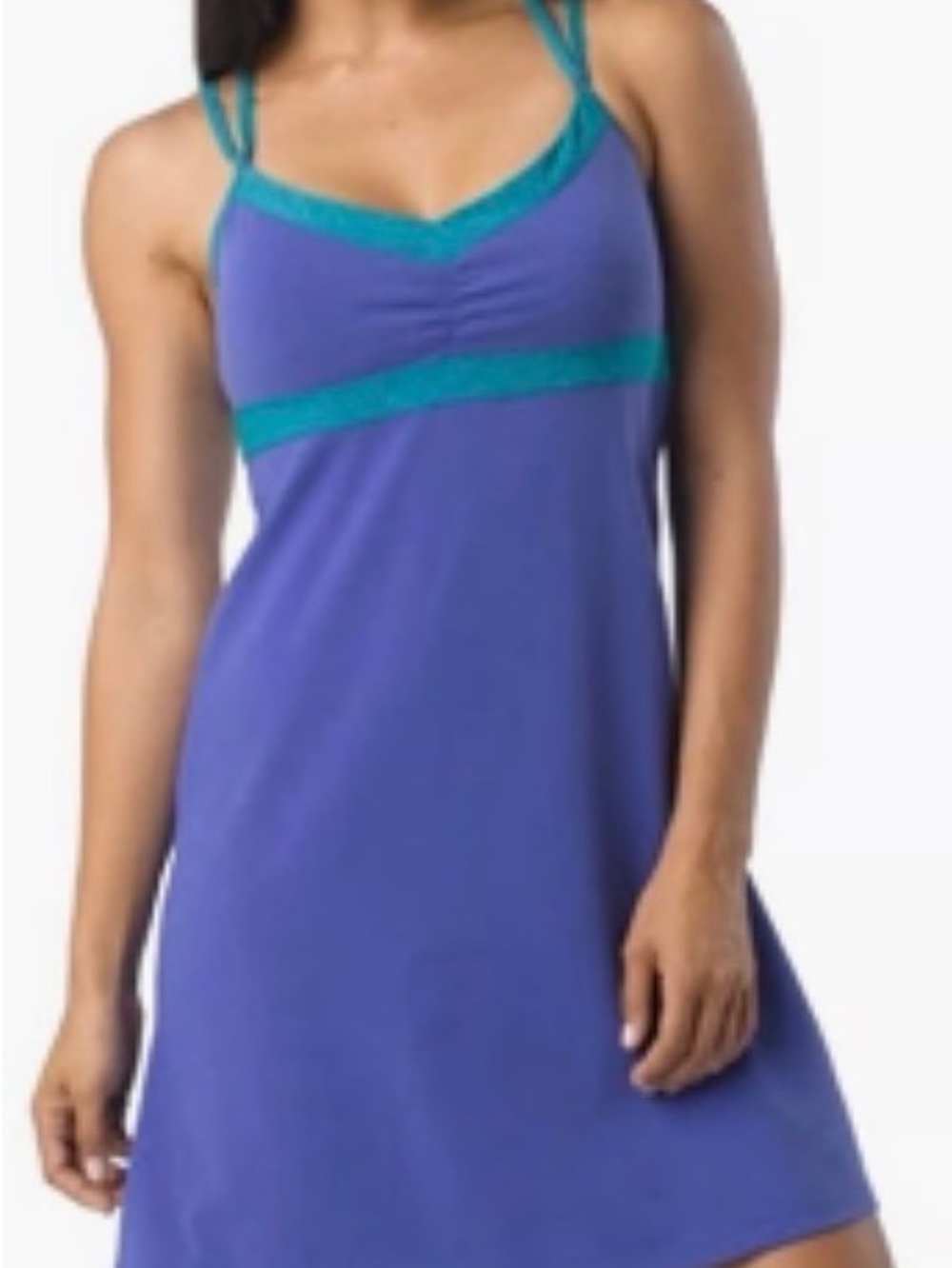 prAna Kaley Dress Purple/Teal Size XS
